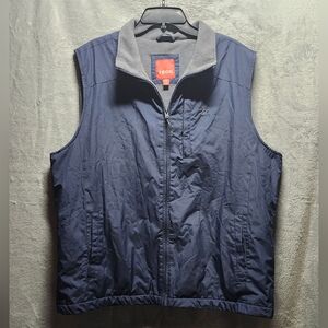 IZOD men's lined zipper vest